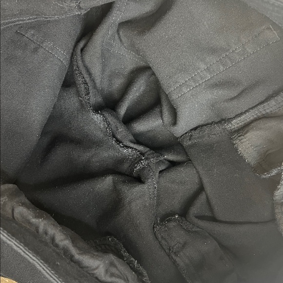 🖤 Just Black Denim Fringe Ankle Skinny Jeans – Black – Size 29 – Made in USA - Picture 5 of 12